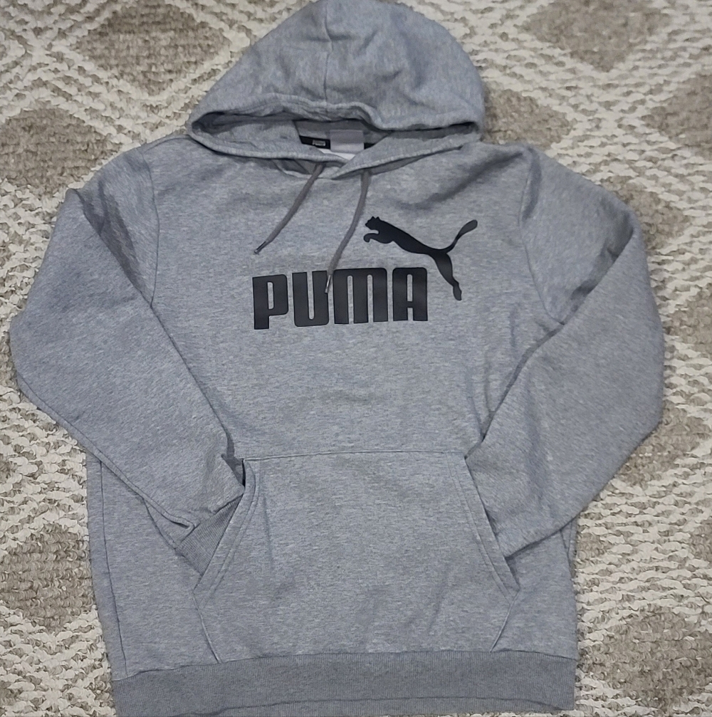 PUMA Heather Gray Hoodie
